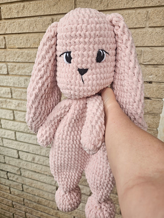 Extra large crochet bunny snuggler